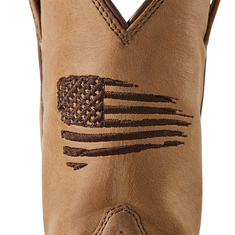 ;Ariat' Youth Patriot 2.0 Square Toe - HOMESTEAD BROWN Kids 4 ;Ariat' Youth Patriot 2.0 Square Toe - HOMESTEAD BROWN Kids