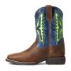 Kids 'Ariat' Youth Koel WenTEK Square Toe - ROWDY RUST/DARING INDIGO 2 Kids 'Ariat' Youth Koel WenTEK Square Toe - ROWDY RUST/DARING INDIGO
