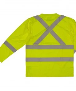 RICHLU 'Tough Duck' Hi-Vis Safety T-Shirt - Green