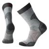 Smartwool PhD Pro Light Crew Sock - Medium Gray / Black Men 1 Smartwool PhD Pro Light Crew Sock - Medium Gray / Black Men