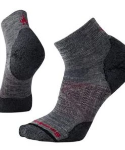Smartwool PhD Outdoor Light Mini Socks - Medium Gray / Black
