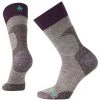 Smartwool Women PhD Hunt Light Crew Socks - Taupe / Magenta / Charcoal
