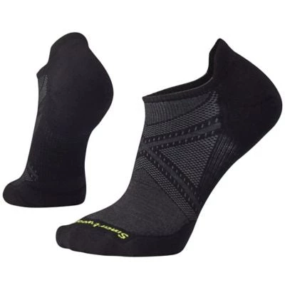 Smartwool PhD Run Light Elite Micro Sock - Black / Charcoal / Lime Green Men 3 Smartwool PhD Run Light Elite Micro Sock - Black / Charcoal / Lime Green Men