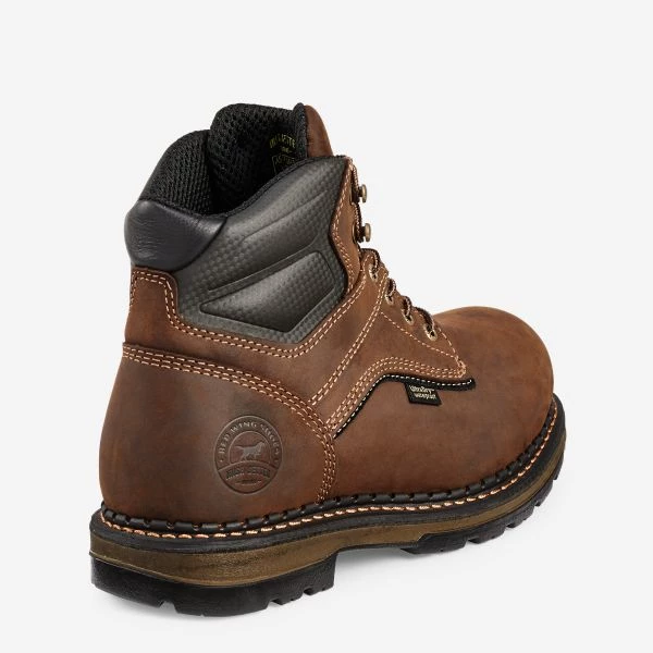 'Irish Setter' Men's 6" Ramsey EH WP Safety Toe - Brown 6 'Irish Setter' Men's 6" Ramsey EH WP Safety Toe - Brown