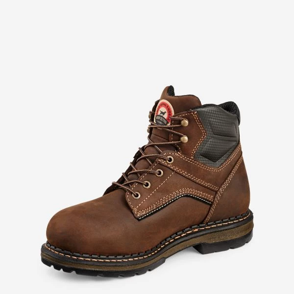 'Irish Setter' Men's 6" Ramsey EH WP Safety Toe - Brown 7 'Irish Setter' Men's 6" Ramsey EH WP Safety Toe - Brown