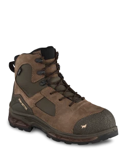 'Irish Setter' Men's 6" Kasota EH WP Met Comp Toe - Brown / Black