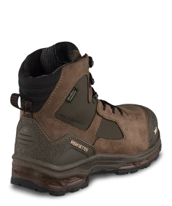 'Irish Setter' Men's 6" Kasota EH WP Met Comp Toe - Brown / Black 10 'Irish Setter' Men's 6