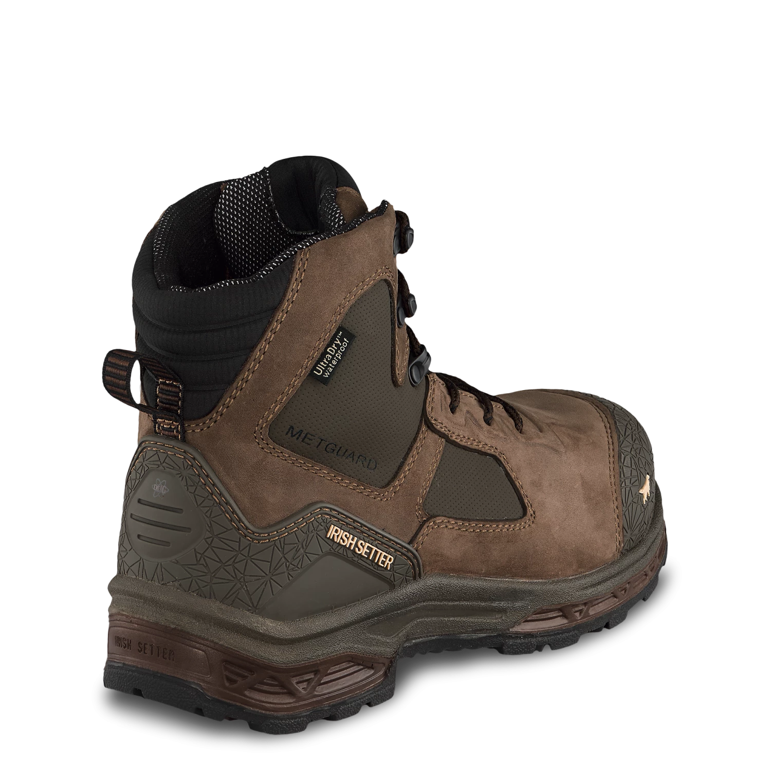 'Irish Setter' Men's 6" Kasota EH WP Met Comp Toe - Brown / Black 6 'Irish Setter' Men's 6" Kasota EH WP Met Comp Toe - Brown / Black