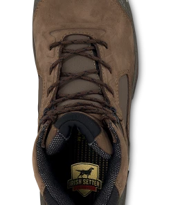 'Irish Setter' Men's 6" Kasota EH WP Met Comp Toe - Brown / Black 9 'Irish Setter' Men's 6