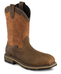'Irish Setter' Men's 11" Marshall EH WP Safety Toe - Tan / Brown
