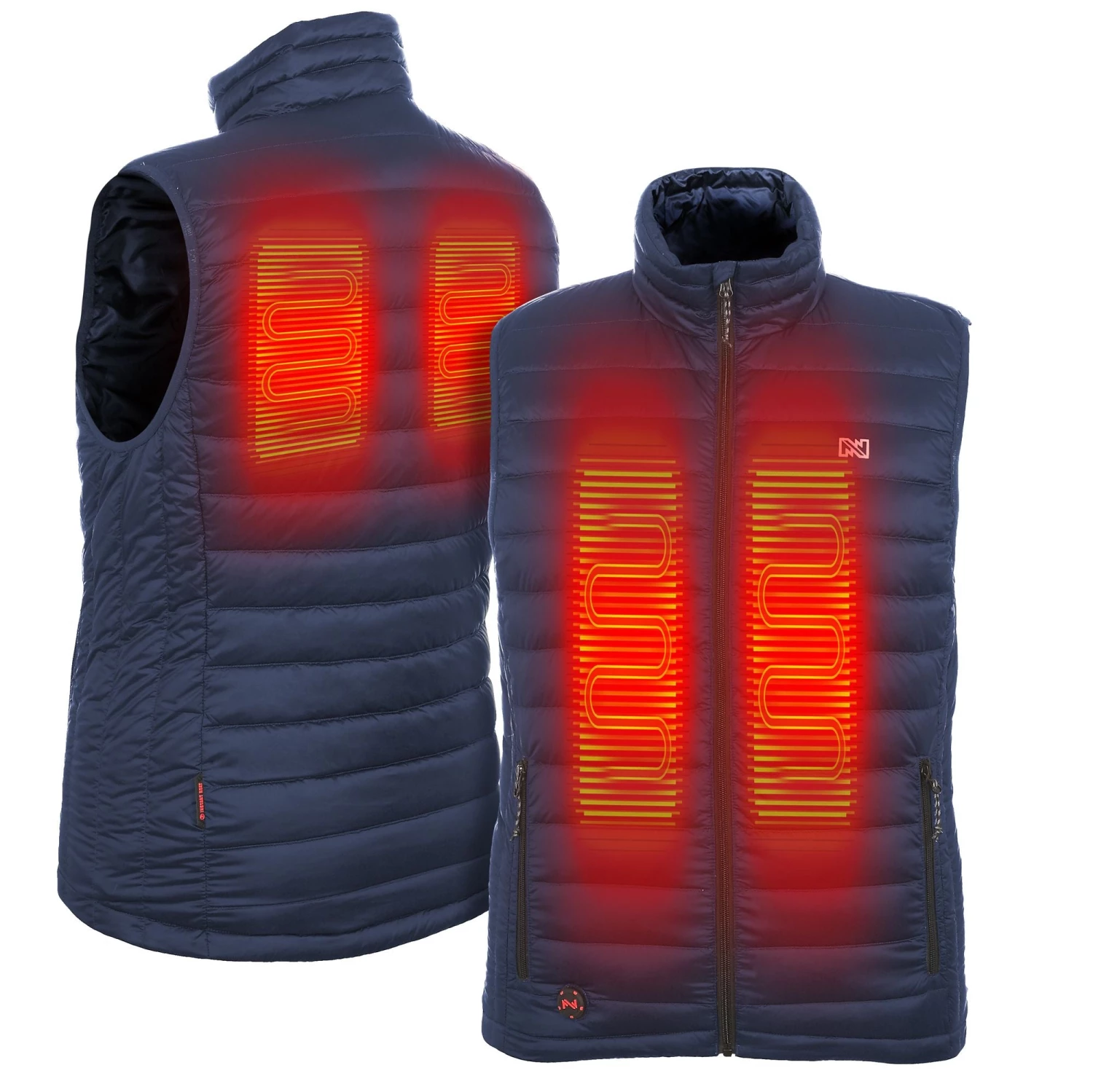 'Fieldsheer' Men's Heated Summit Vest - Navy 3 'Fieldsheer' Men's Heated Summit Vest - Navy