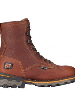 'Timberland Pro' Men's 8" Boondock EH WP Soft Toe - Brown