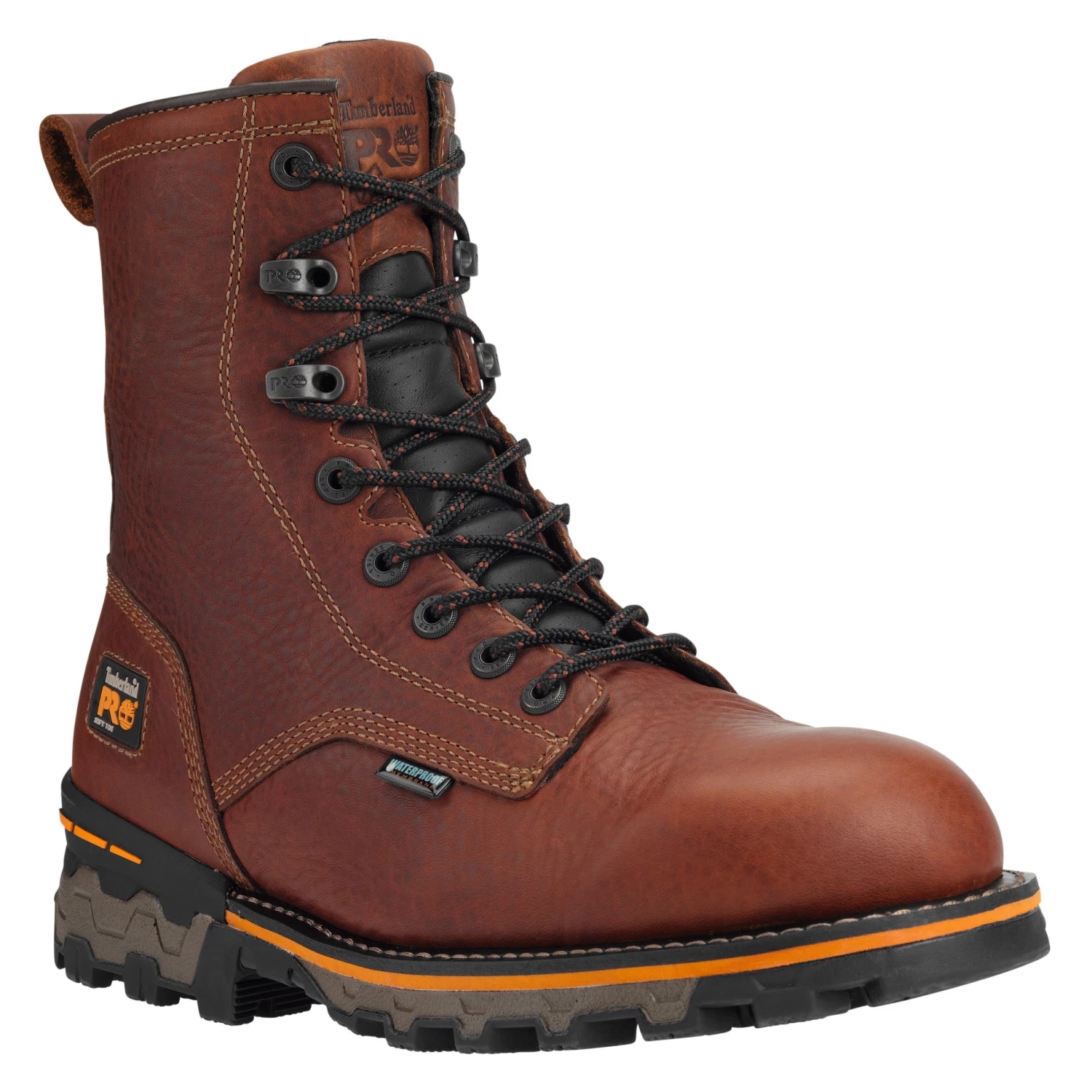 'Timberland Pro' Men's 8" Boondock EH WP Soft Toe - Brown 7 'Timberland Pro' Men's 8" Boondock EH WP Soft Toe - Brown