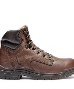 'Timberland Pro' Men's 6" Titan Soft Toe - Coffee Full-Grain