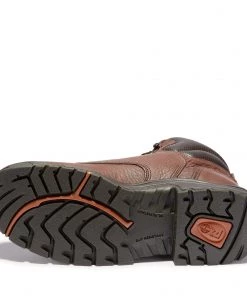 'Timberland Pro' Men's 6" Titan Soft Toe - Coffee Full-Grain