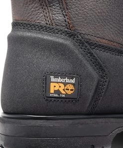 'Timberland Pro' Men's Powerwelt Wellington Steel Toe - Brown Oiled Full-Grain / Black 12 'Timberland Pro' Men's Powerwelt Wellington Steel Toe - Brown Oiled Full-Grain / Black