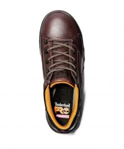 'Timberland Pro' Women's Titan Oxford Alloy Toe - Brown Full-Grain 11 'Timberland Pro' Women's Titan Oxford Alloy Toe - Brown Full-Grain