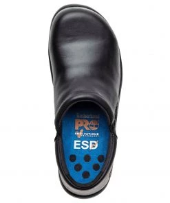 'Timberland Pro' Women's Newbury ESD Slip On Alloy Toe - Black