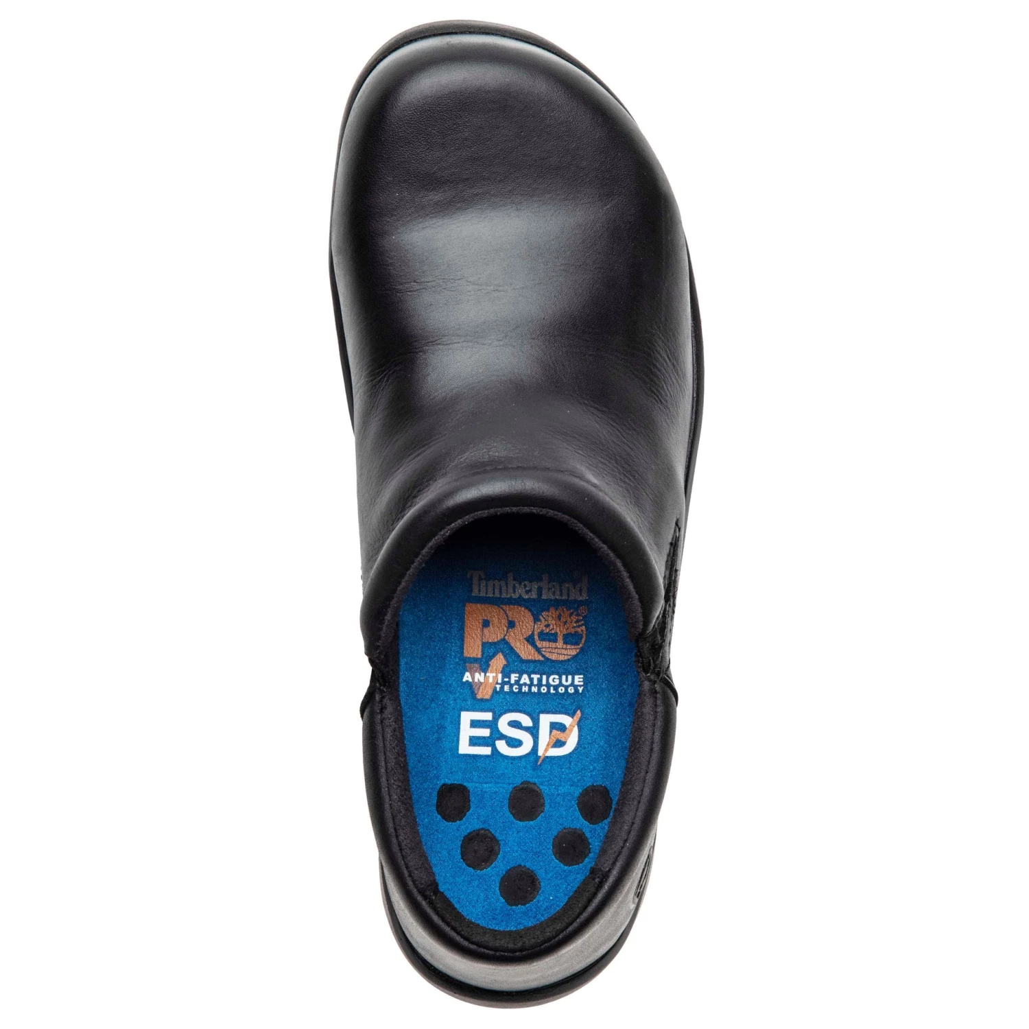 'Timberland Pro' Women's Newbury ESD Slip On Alloy Toe - Black 4 'Timberland Pro' Women's Newbury ESD Slip On Alloy Toe - Black