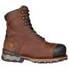 'Timberland Pro' Men's 8" Boondock 600GR Insulation WP Comp Toe - Brown Full-Grain / Black