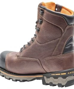 'Timberland Pro' Men's 8" Boondock 600GR Insulation EH WP Soft Toe - Brown / Black 13 'Timberland Pro' Men's 8