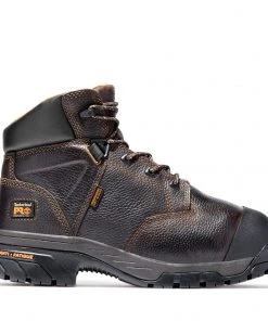 'Timberland Pro' Men's 6" Helix Int. Metguard Comp Toe - Dark Brown / Black