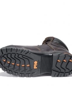 'Timberland Pro' Men's 6" Helix Int. Metguard Comp Toe - Dark Brown / Black