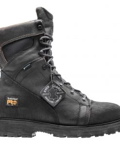 'Timberland Pro' Men's 8" Rigmaster WP Steel Toe - Dark Brown / Black