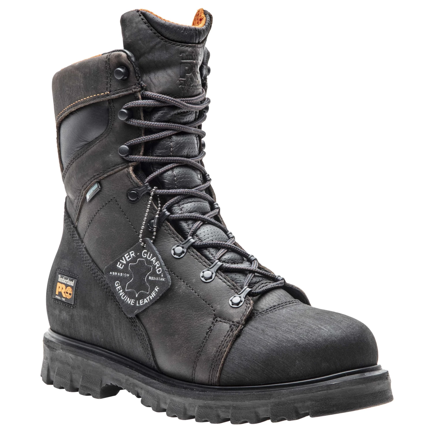 'Timberland Pro' Men's 8" Rigmaster WP Steel Toe - Dark Brown / Black 8 'Timberland Pro' Men's 8" Rigmaster WP Steel Toe - Dark Brown / Black