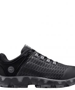 'Timberland Pro' Men's Powertrain Sport ESD Slip On Alloy Toe - Black / Grey