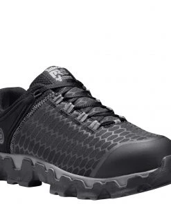 'Timberland Pro' Men's Powertrain Sport ESD Slip On Alloy Toe - Black / Grey