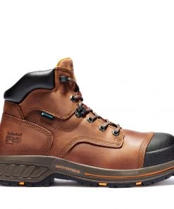 'Timberland Pro' Men's 6" Helix HD WP Soft Toe - Brown