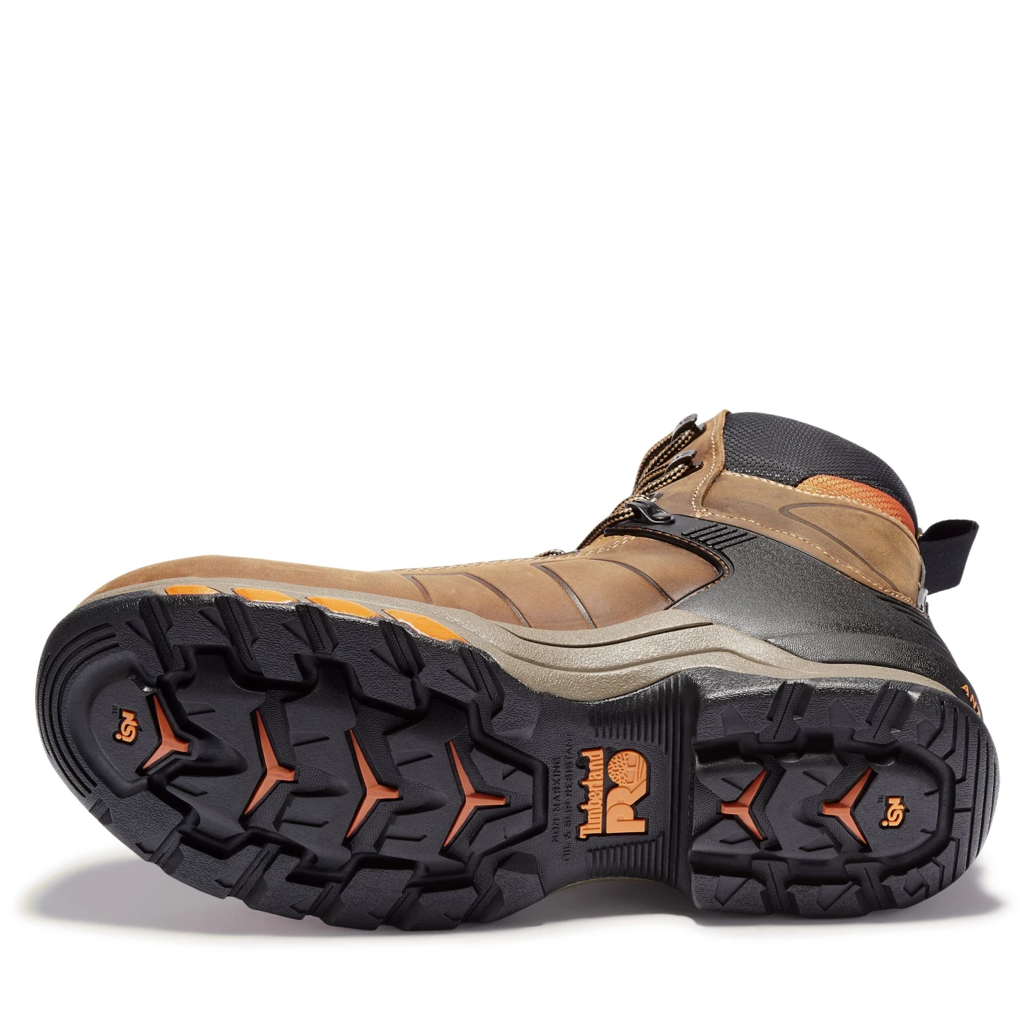 'Timberland Pro' Men's 8" Hypercharge WP Comp Toe - Brown / Black 4 'Timberland Pro' Men's 8" Hypercharge WP Comp Toe - Brown / Black