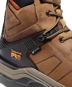 'Timberland Pro' Men's 8" Hypercharge WP Comp Toe - Brown / Black 11 'Timberland Pro' Men's 8