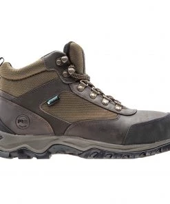 'Timberland Pro' Men's Keele Ridge WP EH Steel Toe - Brown / Green