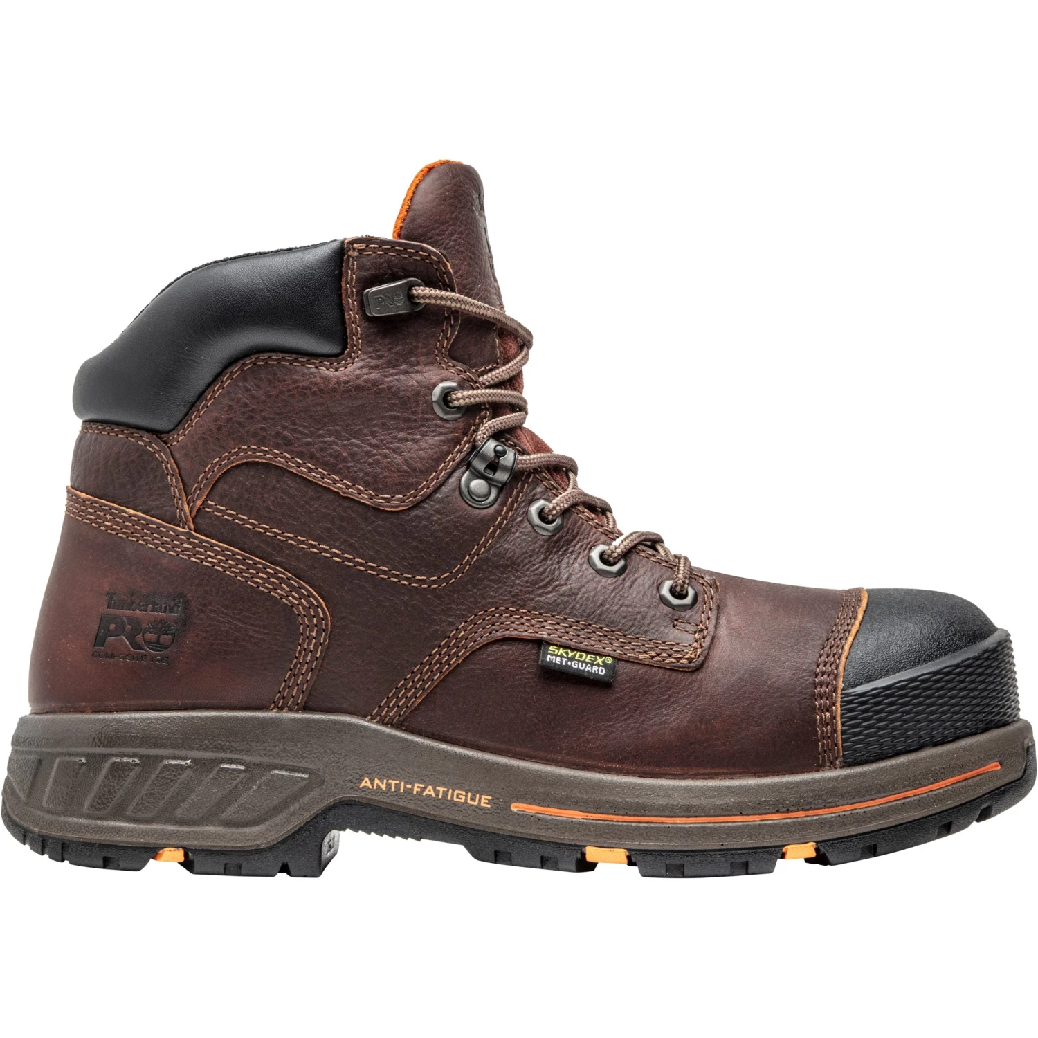 'Timberland Pro' Men's 6" Helix EH Int. Met Guard HD Comp Toe - Brown 3 'Timberland Pro' Men's 6" Helix EH Int. Met Guard HD Comp Toe - Brown