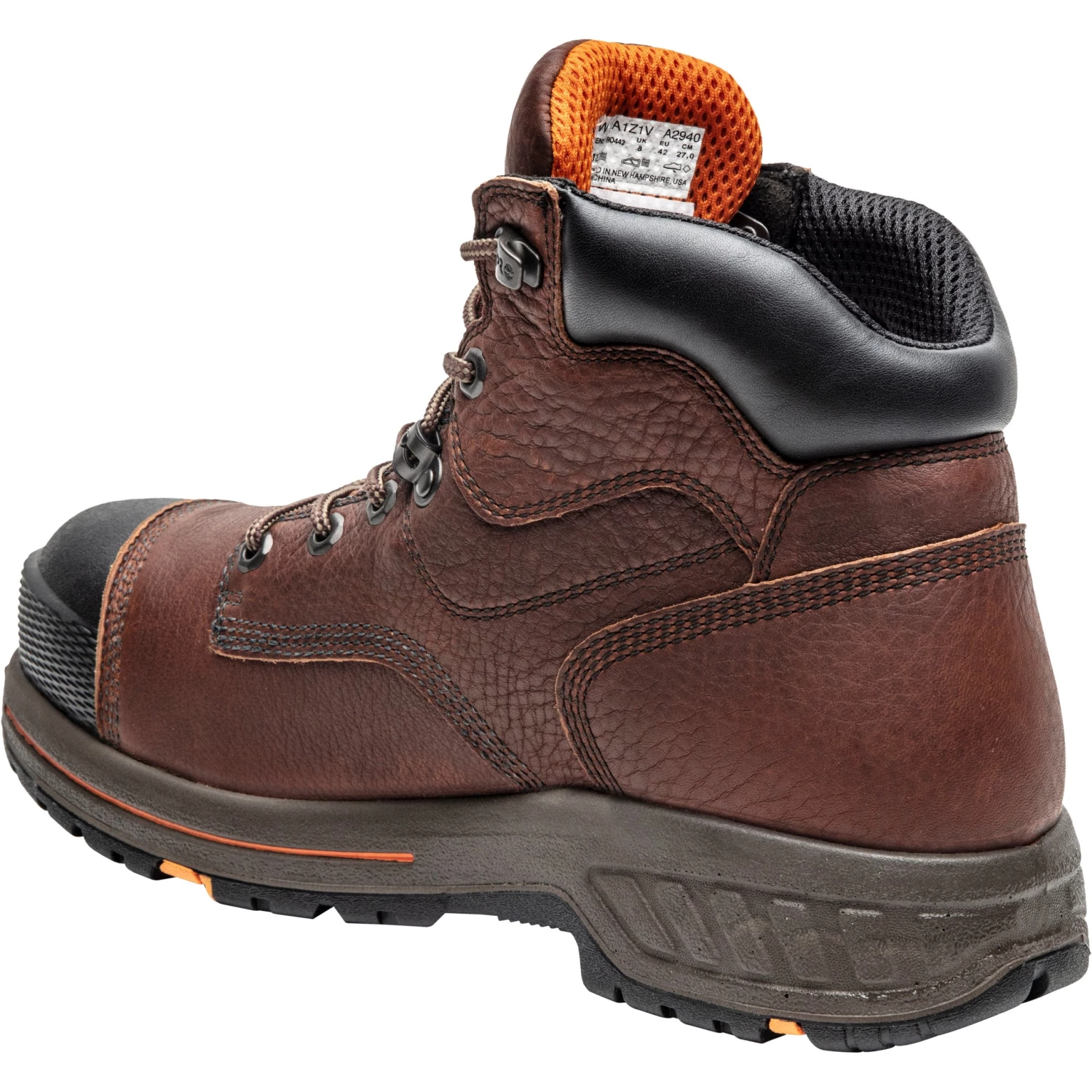 'Timberland Pro' Men's 6" Helix EH Int. Met Guard HD Comp Toe - Brown 8 'Timberland Pro' Men's 6" Helix EH Int. Met Guard HD Comp Toe - Brown