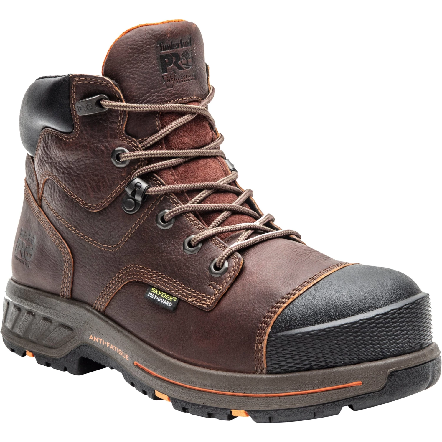 'Timberland Pro' Men's 6" Helix EH Int. Met Guard HD Comp Toe - Brown 6 'Timberland Pro' Men's 6" Helix EH Int. Met Guard HD Comp Toe - Brown