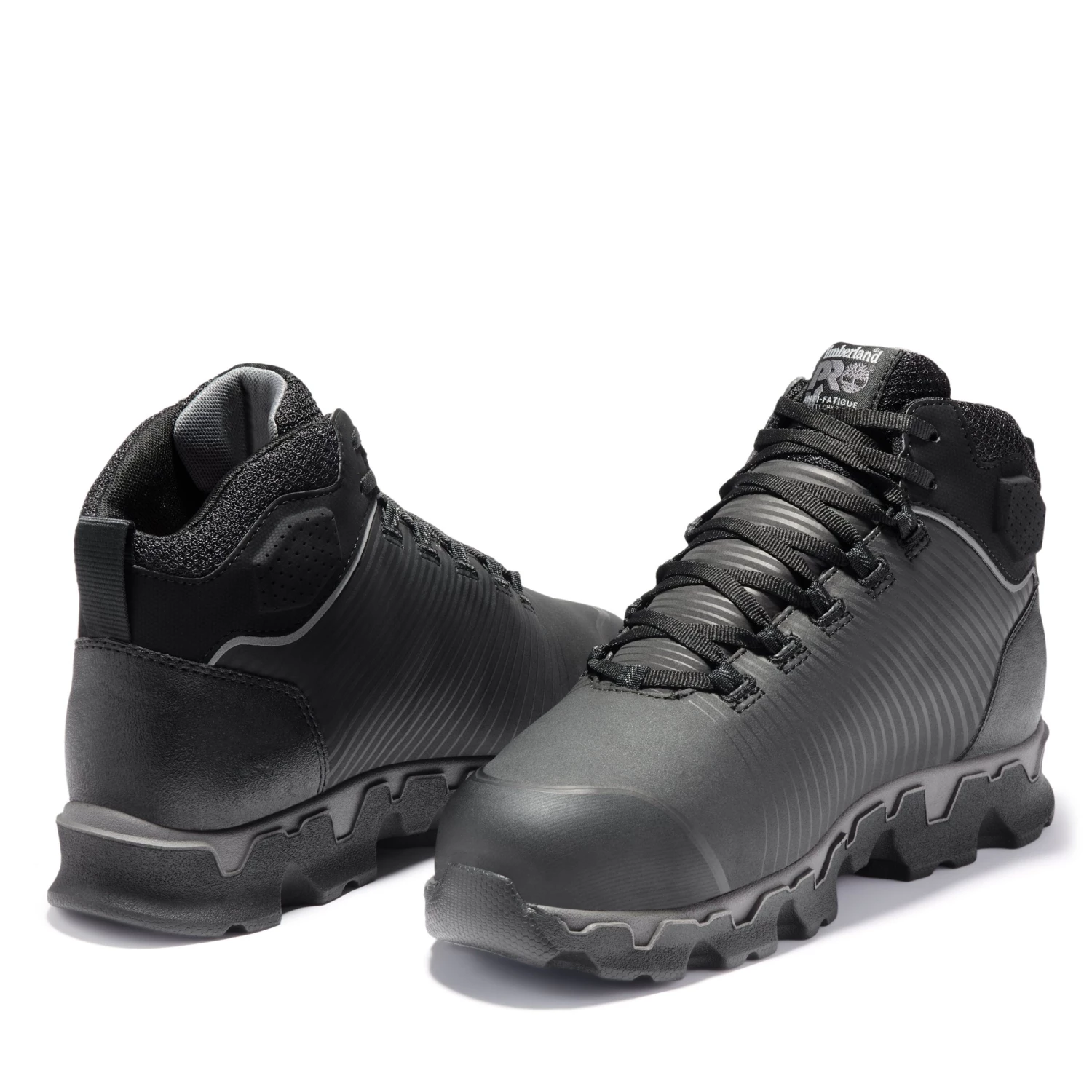'Timberland Pro' Men's Powertrain Sport Int Met EH Safety Toe Hiker - Black 7 'Timberland Pro' Men's Powertrain Sport Int Met EH Safety Toe Hiker - Black
