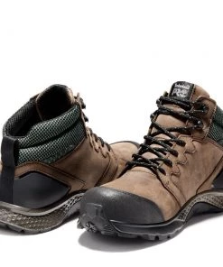 'Timberland Pro' Men's Reaxion EH WP Comp Toe Hiker - Brown