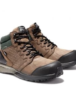 'Timberland Pro' Men's Reaxion EH WP Comp Toe Hiker - Brown