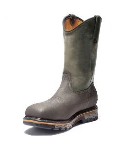 'Timberland Pro' Men's True Grit EH WP Comp Toe - Brown / Turkish Coffee Distressed 14 'Timberland Pro' Men's True Grit EH WP Comp Toe - Brown / Turkish Coffee Distressed