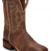 'Tony Lama' Men's 11" Americana Creedance Western - Brown / Turquoise
