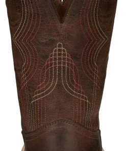 Justin Brands 'Tony Lama' Women's 11" Delaney Western Square Toe - Brown 11 Justin Brands 'Tony Lama' Women's 11