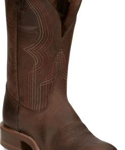 Justin Brands 'Tony Lama' Women's 11" Delaney Western Square Toe - Brown 14 Justin Brands 'Tony Lama' Women's 11