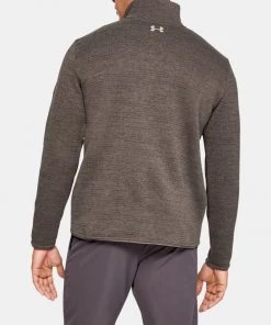 'Under Armour' Men's Specialist Henley 2.0 - Maverick Brown / City Khaki