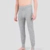 TERRAMAR BASE LAYER 'Terramar' Men's 3.0 Merino Wool Bi-Layer Heritage Pant - Grey Heather