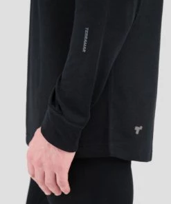 TERRAMAR BASE LAYER 'Terramar' Men's 2.0 Thermapeak® Heritage Crew - Black 9 TERRAMAR BASE LAYER 'Terramar' Men's 2.0 Thermapeak® Heritage Crew - Black