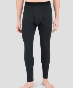 TERRAMAR BASE LAYER 'Terramar' Men's 4.0 Military Fleece Heritage Pant - Black 6 TERRAMAR BASE LAYER 'Terramar' Men's 4.0 Military Fleece Heritage Pant - Black