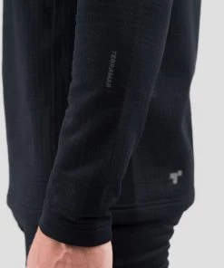 TERRAMAR BASE LAYER 'Terramar' Men's 3.0 Ecolator® Performance Crew - Black